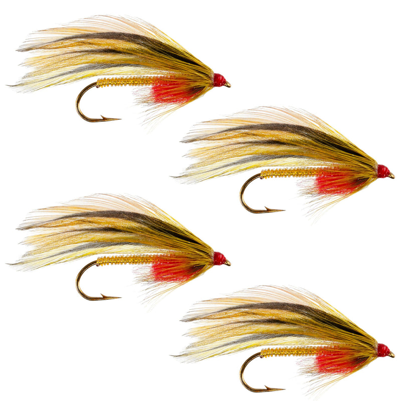 Load image into Gallery viewer, Platte River Special Classic Streamer Flies - Set of 4- Hook Size 4
