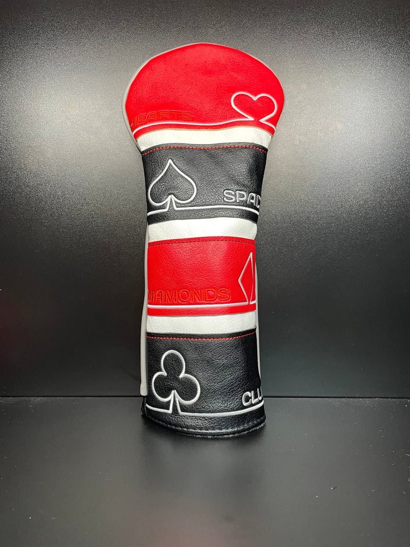 Load image into Gallery viewer, Playing Card Suits Headcover
