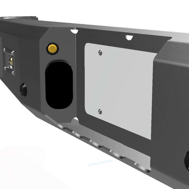 Load image into Gallery viewer, Gauntlet Rear Bumper for 2020+ Jeep Gladiator JT
