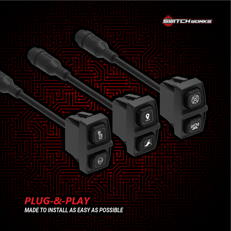 Load image into Gallery viewer, Sierra6, 6-Switch, 3-Rocker Electronic Accessory Smart Switcher - Universal
