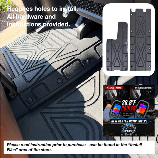 CFMOTO U10 PRO & XL Highland HD 9mm Rubber Mats (2025 - current)