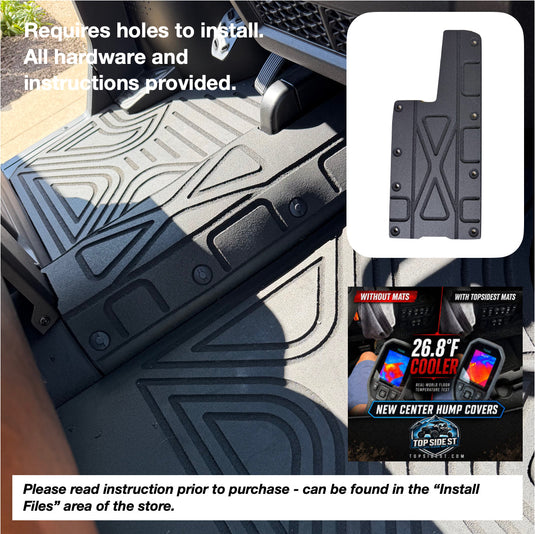CFMOTO U10 PRO & XL Highland HD 9mm Rubber Mats (2025 - current)