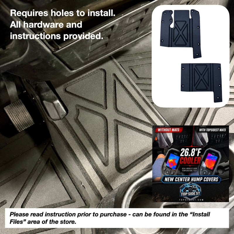 Load image into Gallery viewer, Polaris Ranger XP1000 HD 9mm Rubber Mats (2018 to current)
