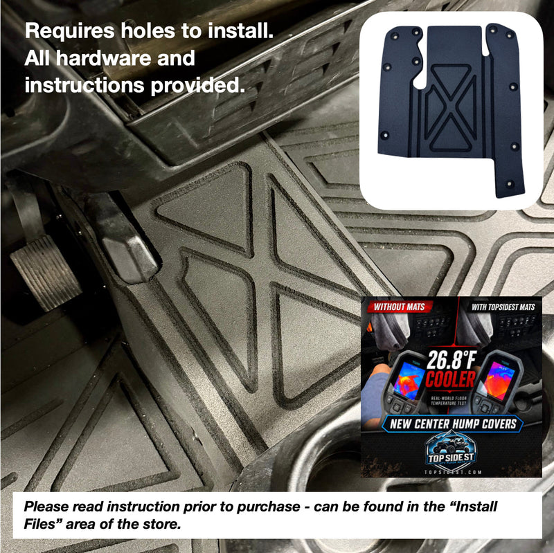 Load image into Gallery viewer, Polaris Ranger XP1000 HD 9mm Rubber Mats (2018 to current)
