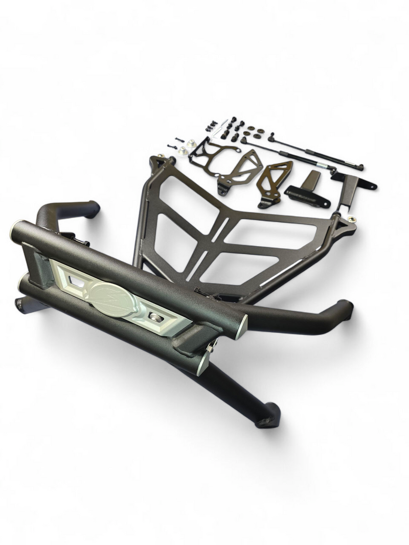 Load image into Gallery viewer, 2022+ Polaris RZR Pro R Amp Rear Tire Rack Rear Bumper Combo
