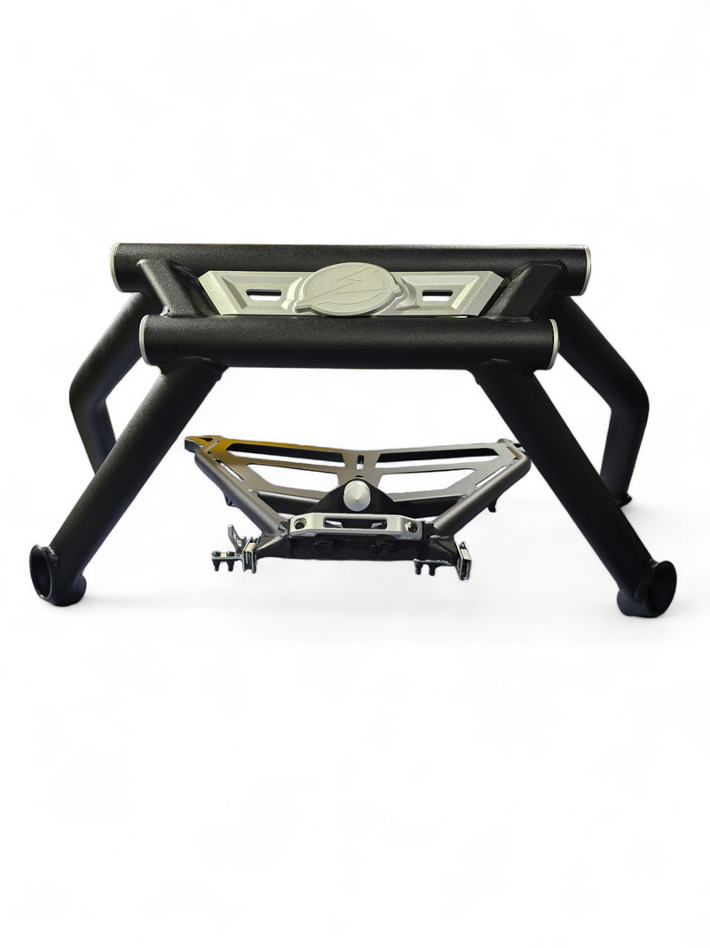 Load image into Gallery viewer, 2022+ Polaris RZR Pro R Amp Rear Tire Rack Rear Bumper Combo
