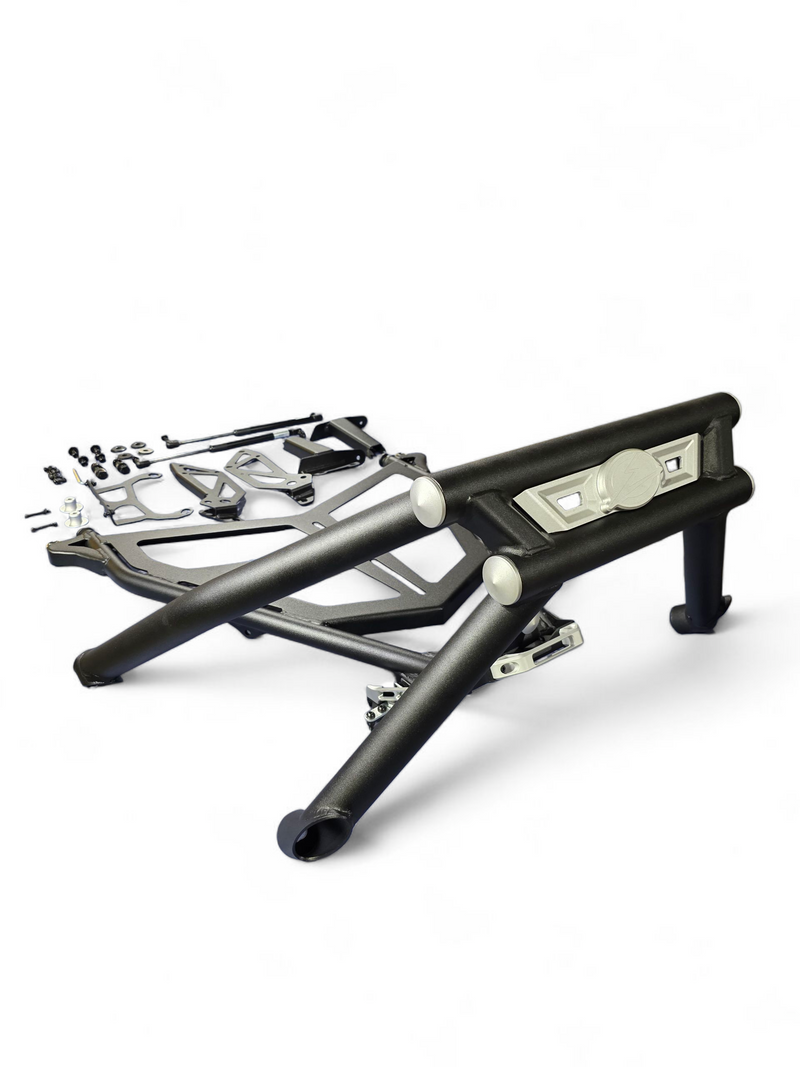 Load image into Gallery viewer, 2022+ Polaris RZR Pro R Amp Rear Tire Rack Rear Bumper Combo
