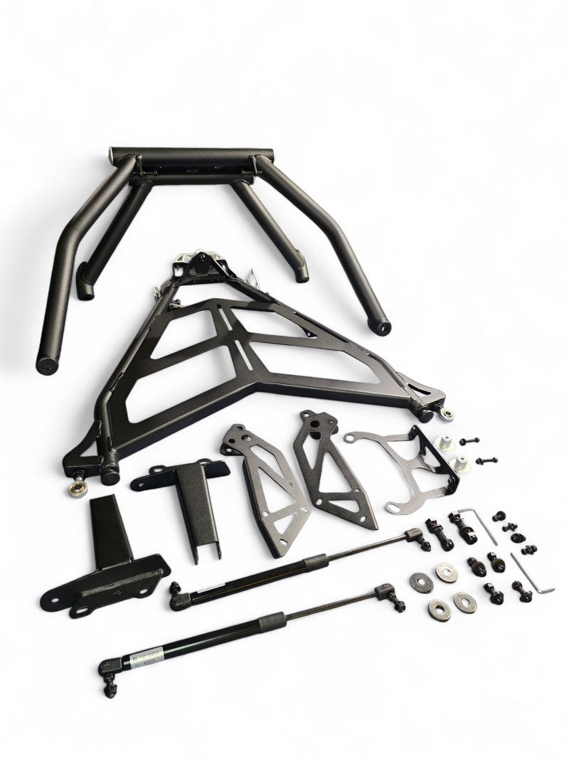 Load image into Gallery viewer, 2022+ Polaris RZR Pro R Amp Rear Tire Rack Rear Bumper Combo
