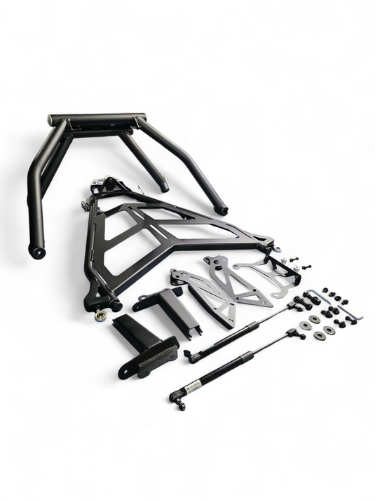 2022+ Polaris RZR Pro R Amp Rear Tire Rack Rear Bumper Combo