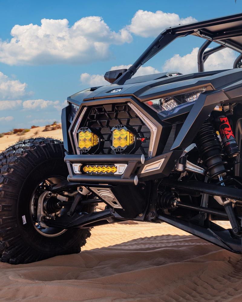 Load image into Gallery viewer, 2022 + Polaris Pro R, Pro S, Turbo R Amp Front Bumper

