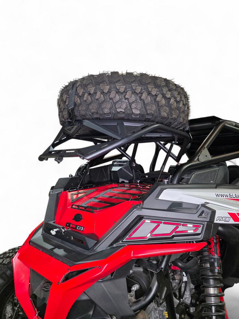 Load image into Gallery viewer, 2020+ Polaris RZR Pro XP, 2022+ Pro R/Turbo R, 2025+ Pro R/Pro S Tire Rack
