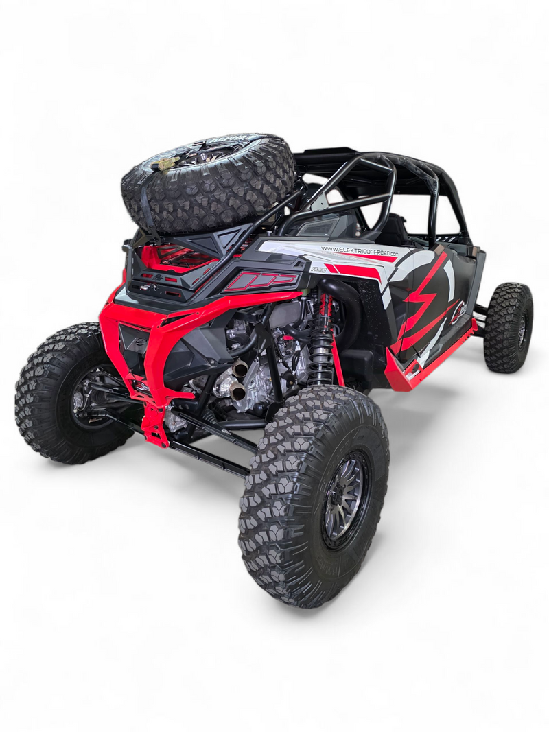 Load image into Gallery viewer, 2020+ Polaris RZR Pro XP, 2022+ Pro R/Turbo R, 2025+ Pro R/Pro S Tire Rack
