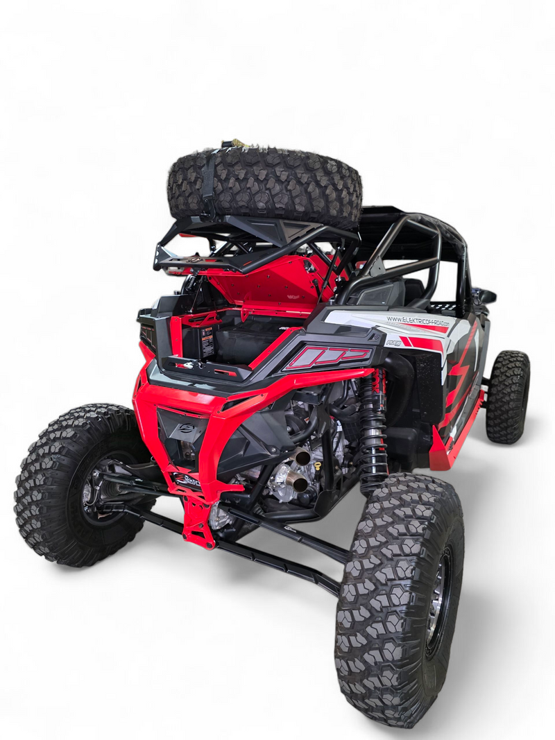 Load image into Gallery viewer, 2020+ Polaris RZR Pro XP, 2022+ Pro R/Turbo R, 2025+ Pro R/Pro S Tire Rack
