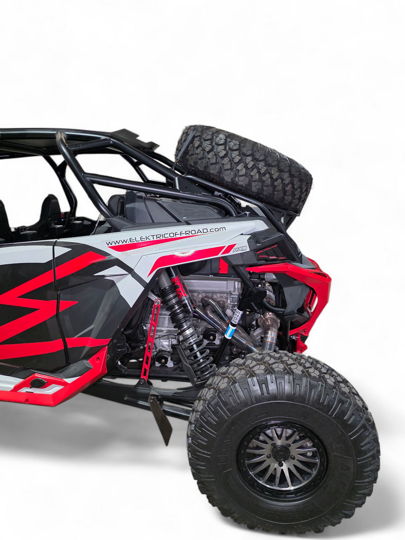 Load image into Gallery viewer, 2020+ Polaris RZR Pro XP, 2022+ Pro R/Turbo R, 2025+ Pro R/Pro S Tire Rack
