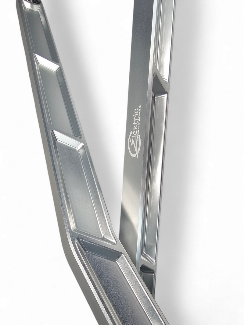 Load image into Gallery viewer, 2022 to Current Polaris RZR Pro R, Pro S, Turbo R High Clearance Radius Rods in Clear Finish
