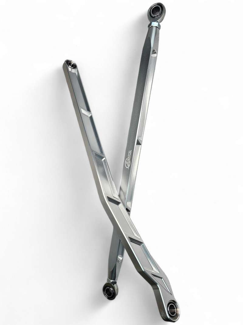 Load image into Gallery viewer, 2022 to Current Polaris RZR Pro R, Pro S, Turbo R High Clearance Radius Rods in Clear Finish
