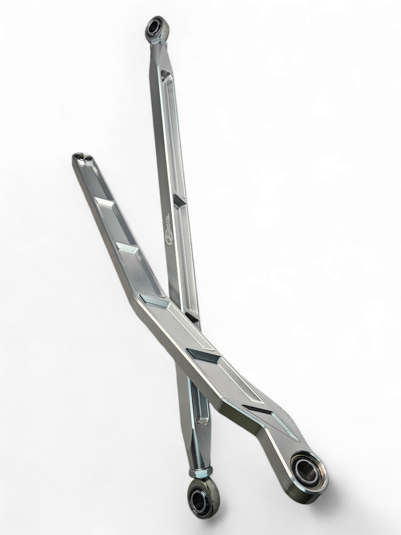 Load image into Gallery viewer, 2022 to Current Polaris RZR Pro R, Pro S, Turbo R High Clearance Radius Rods in Clear Finish
