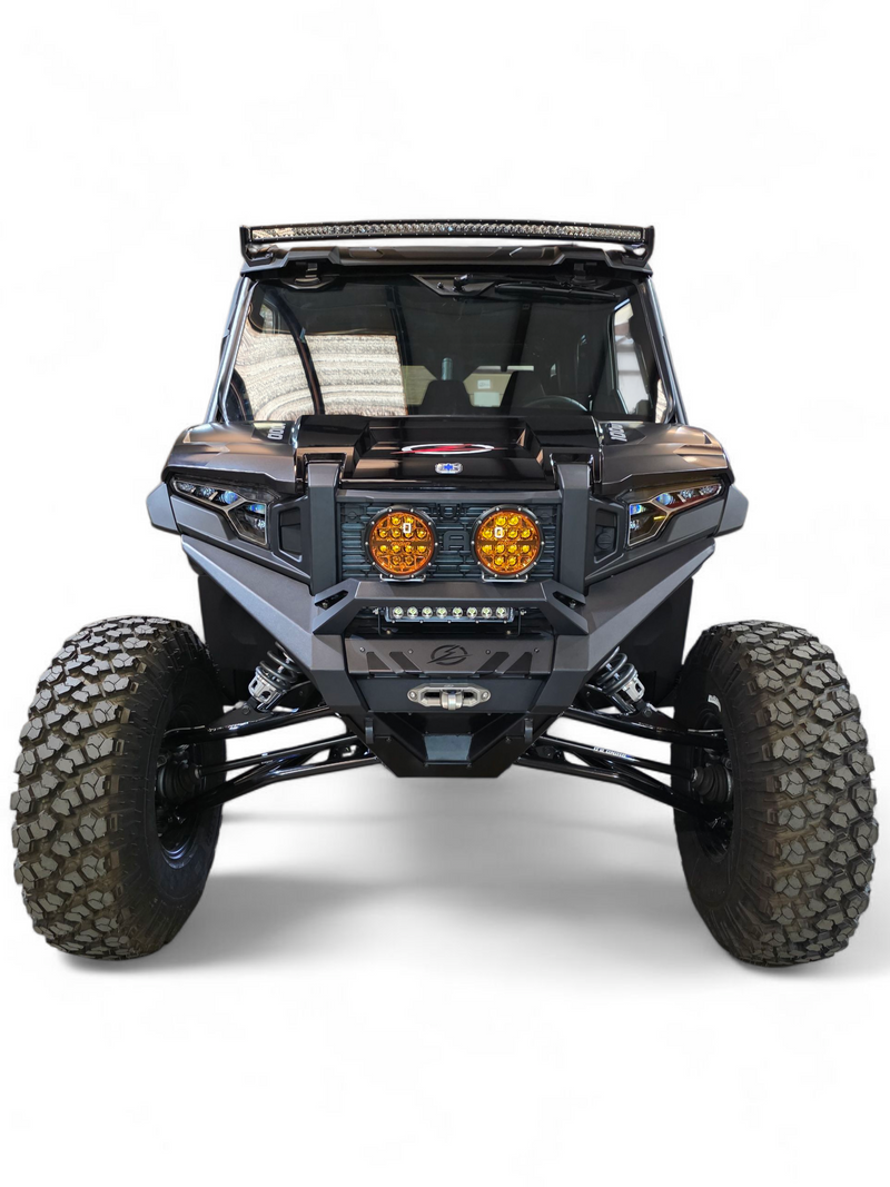 Load image into Gallery viewer, 2024+ Polaris Xpedition HDX Front Winch Bumper (Standard Small Hoop)
