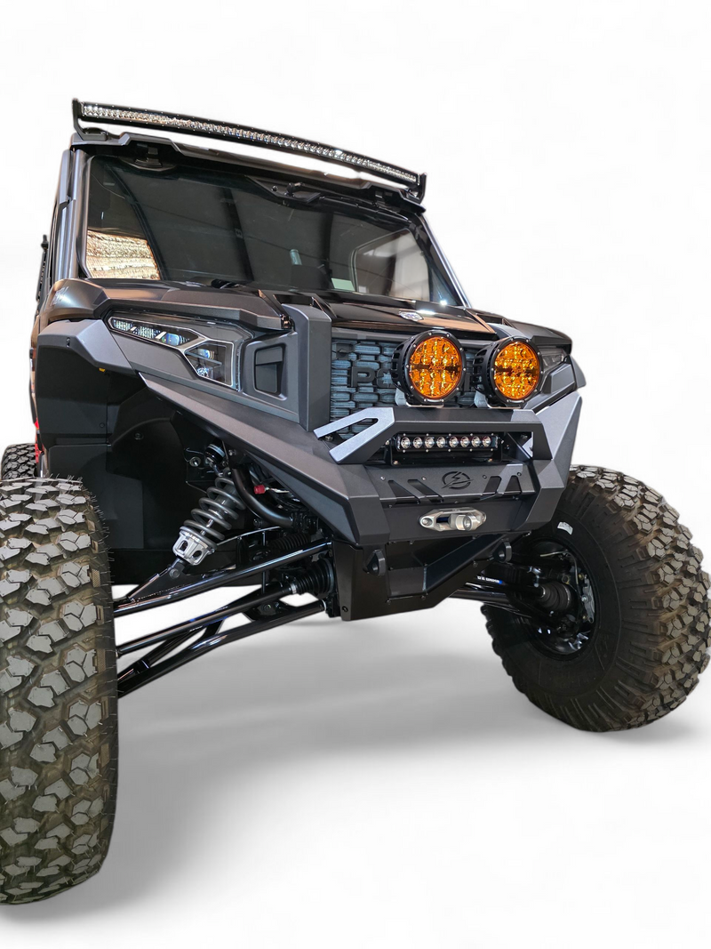 Load image into Gallery viewer, 2024+ Polaris Xpedition HDX Front Winch Bumper (Standard Small Hoop)
