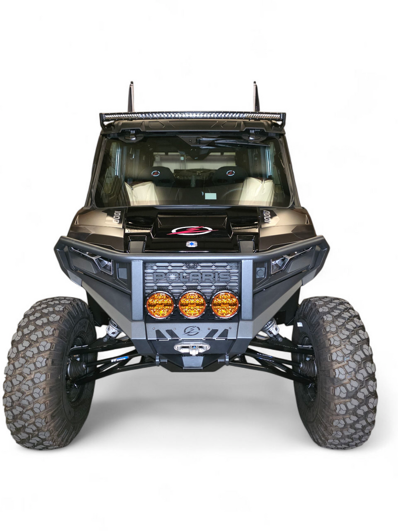 Load image into Gallery viewer, 2024+ Polaris Xpedition HDX Front Winch Bumper with Brush Guard

