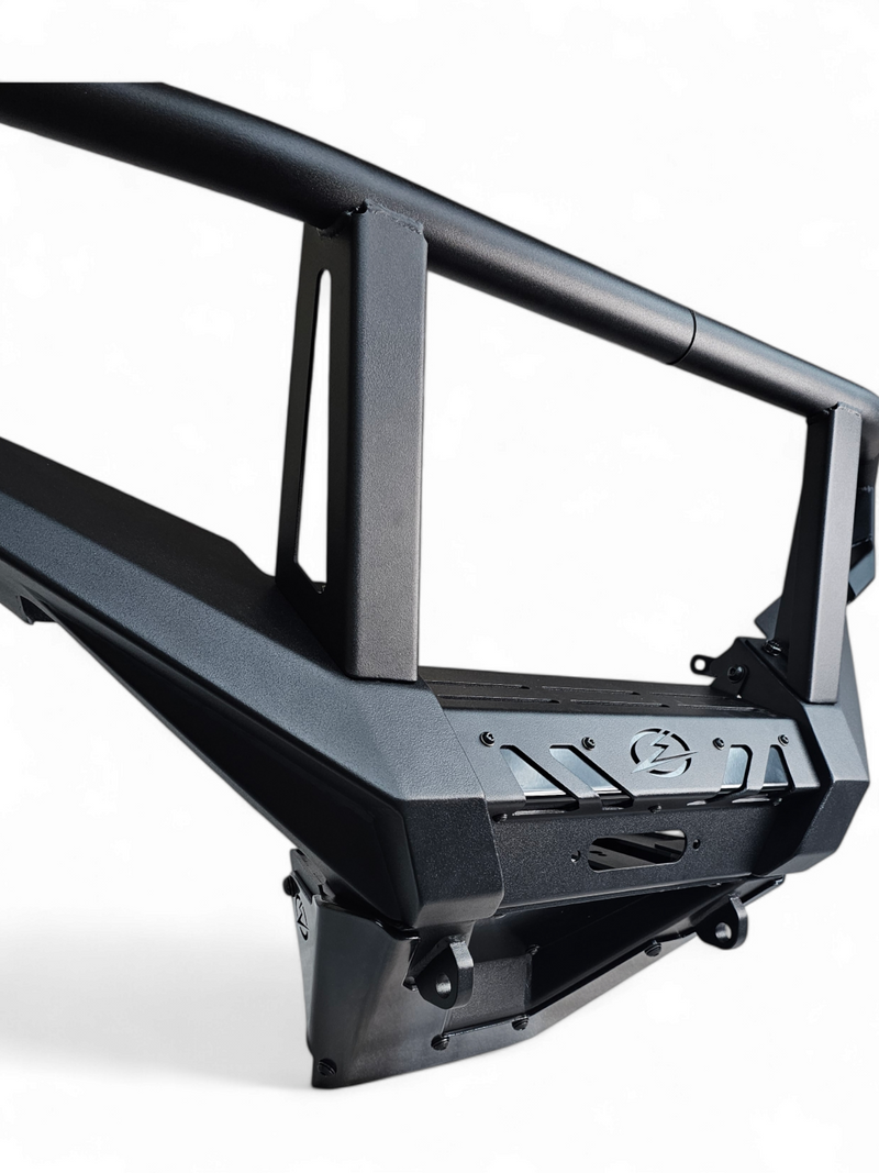 Load image into Gallery viewer, 2024+ Polaris Xpedition HDX Front Winch Bumper with Brush Guard
