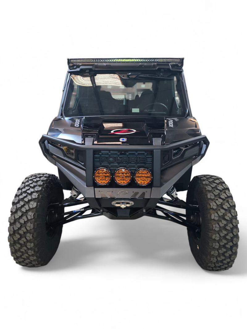 Load image into Gallery viewer, 2024+ Polaris Xpedition HDX Front Winch Bumper with Brush Guard
