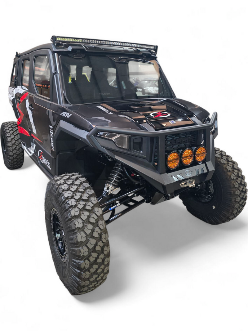 Load image into Gallery viewer, 2024+ Polaris Xpedition HDX Front Winch Bumper with Brush Guard
