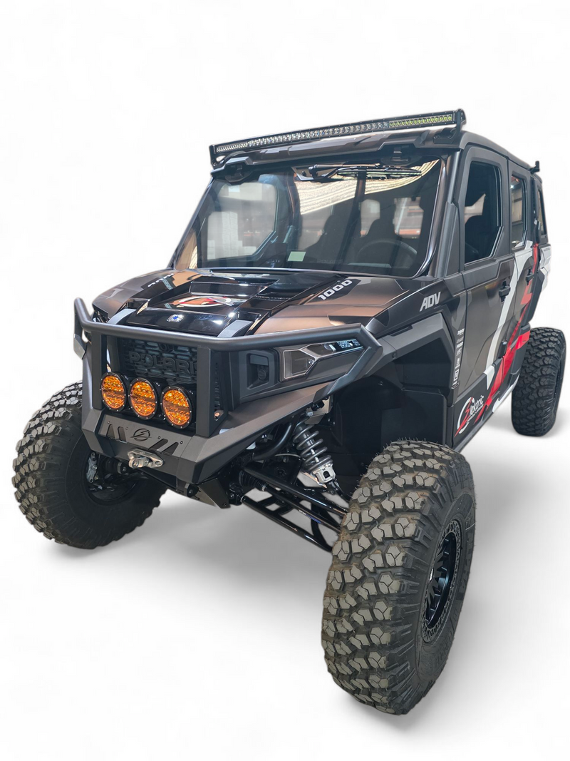 Load image into Gallery viewer, 2024+ Polaris Xpedition HDX Front Winch Bumper with Brush Guard
