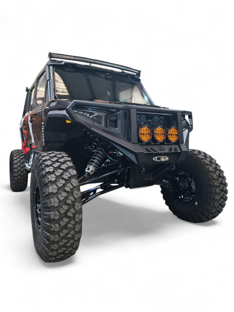 Load image into Gallery viewer, 2024+ Polaris Xpedition HDX Front Winch Bumper with Brush Guard
