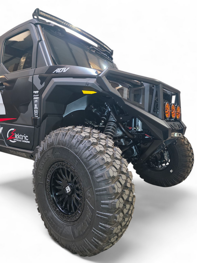 Load image into Gallery viewer, 2024+ Polaris Xpedition HDX Front Winch Bumper with Brush Guard
