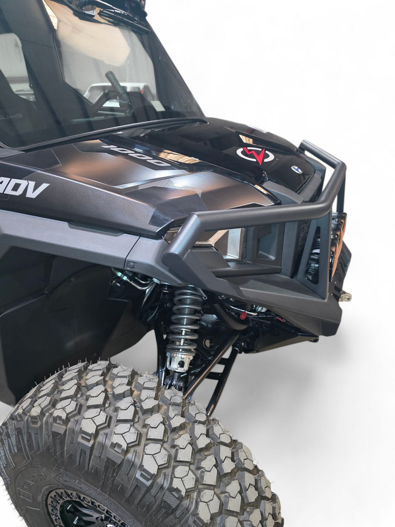 Load image into Gallery viewer, 2024+ Polaris Xpedition HDX Front Winch Bumper with Brush Guard
