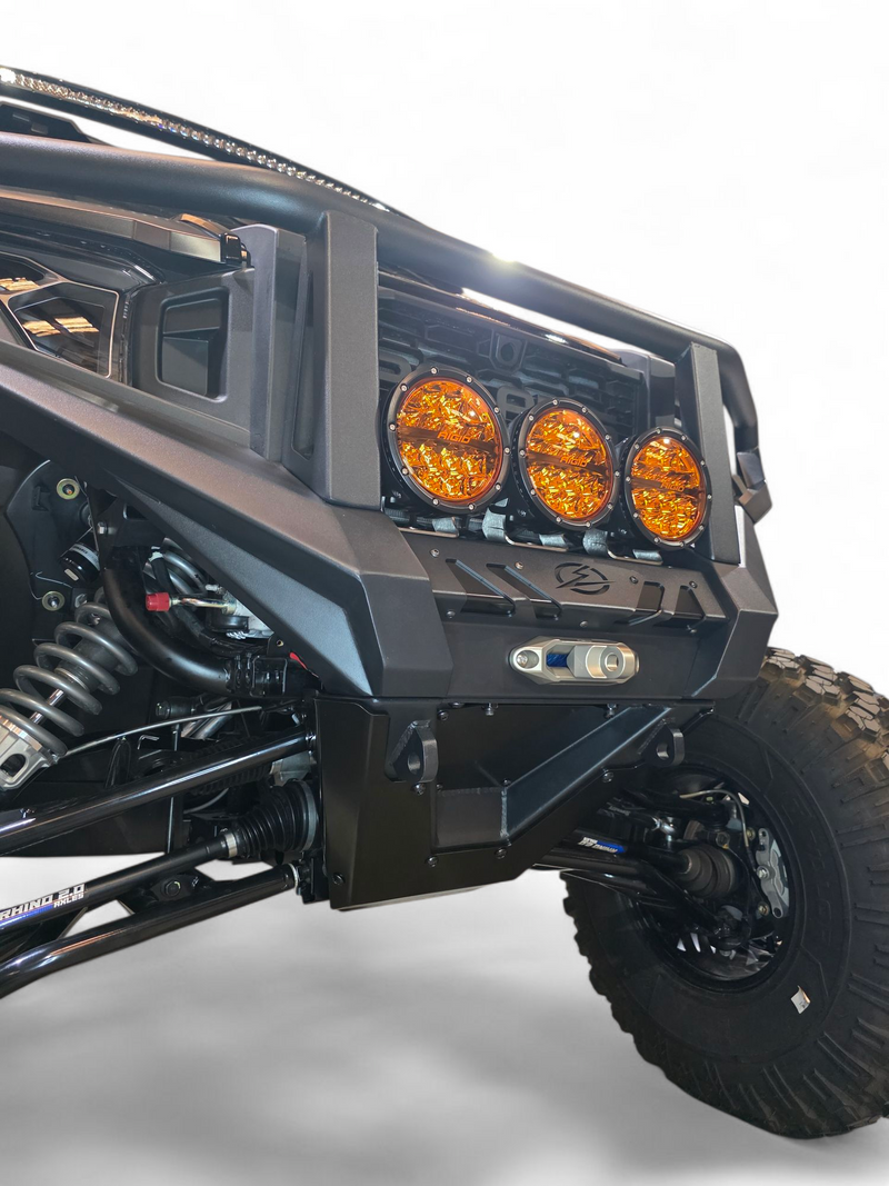 Load image into Gallery viewer, 2024+ Polaris Xpedition HDX Front Winch Bumper with Brush Guard
