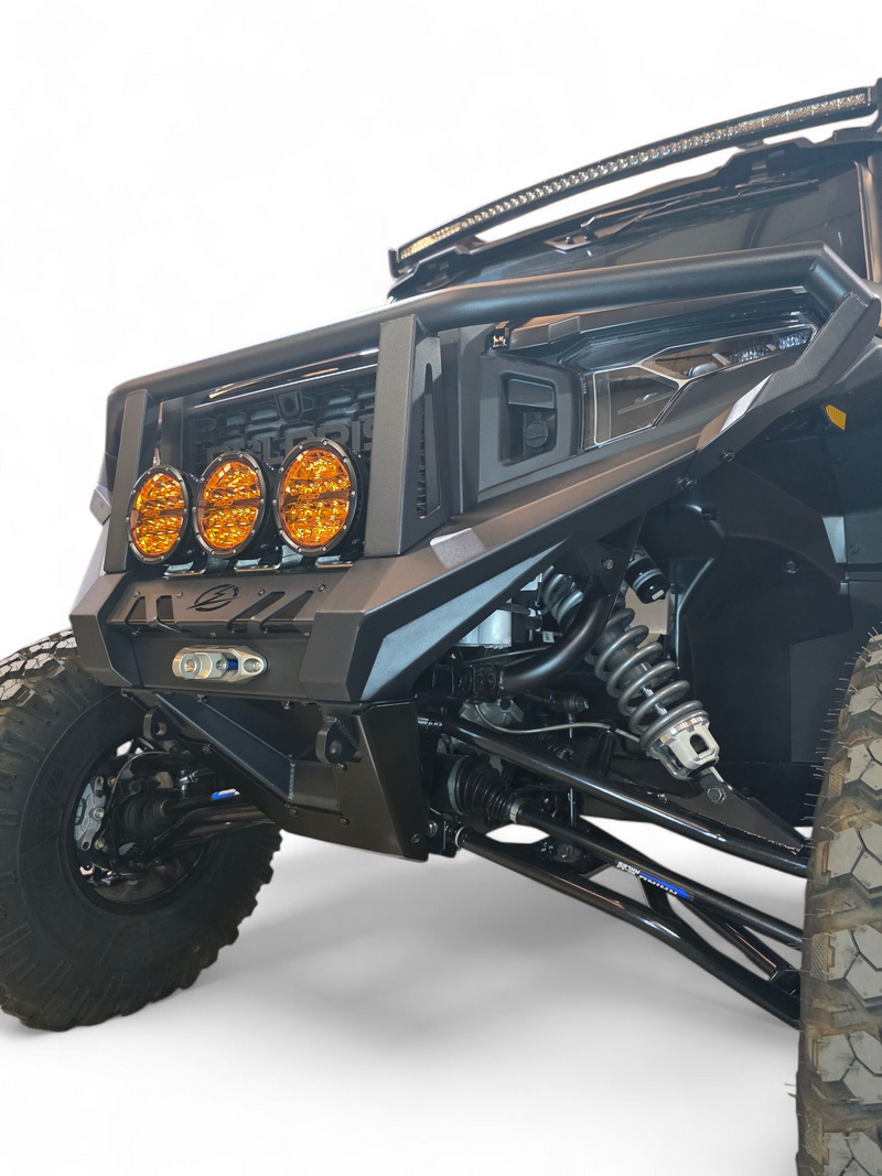 Load image into Gallery viewer, 2024+ Polaris Xpedition HDX Front Winch Bumper with Brush Guard
