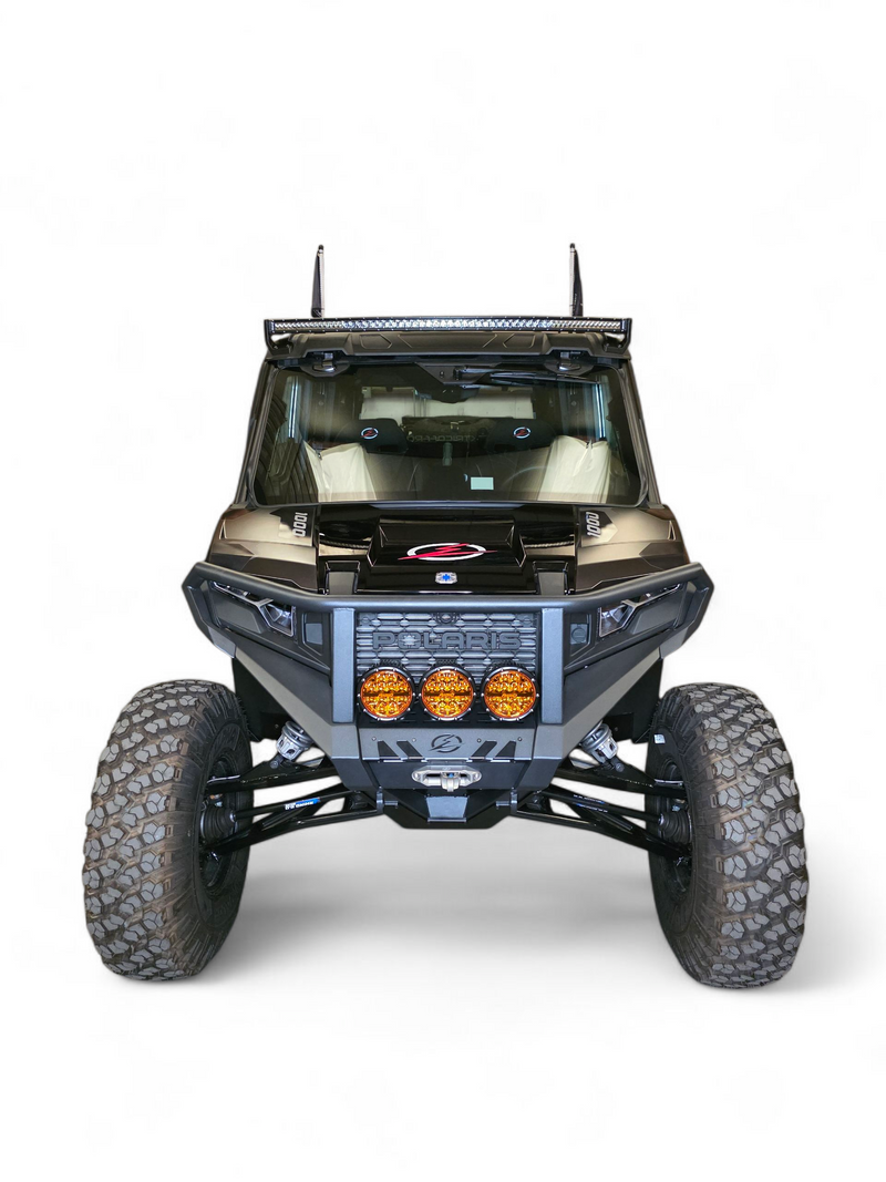 Load image into Gallery viewer, 2024+ Polaris Xpedition HDX Front Winch Bumper with Brush Guard
