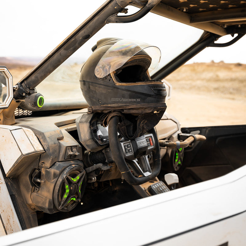 Load image into Gallery viewer, 2025-2026 Polaris® RZR Pro R / Pro S / Pro XP Phase-5 V-Spec 7-Speaker Plug-&amp;-Play Kit w/JVC Radio

