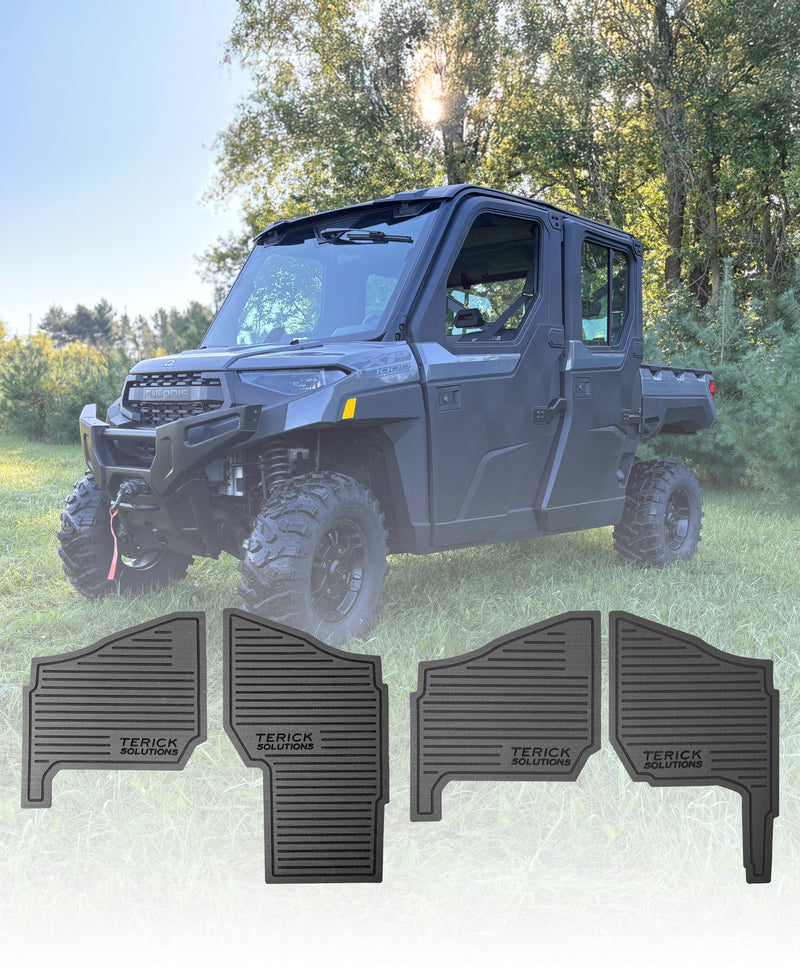 Load image into Gallery viewer, Polaris Ranger XP 1000 Rubber Floor Mats
