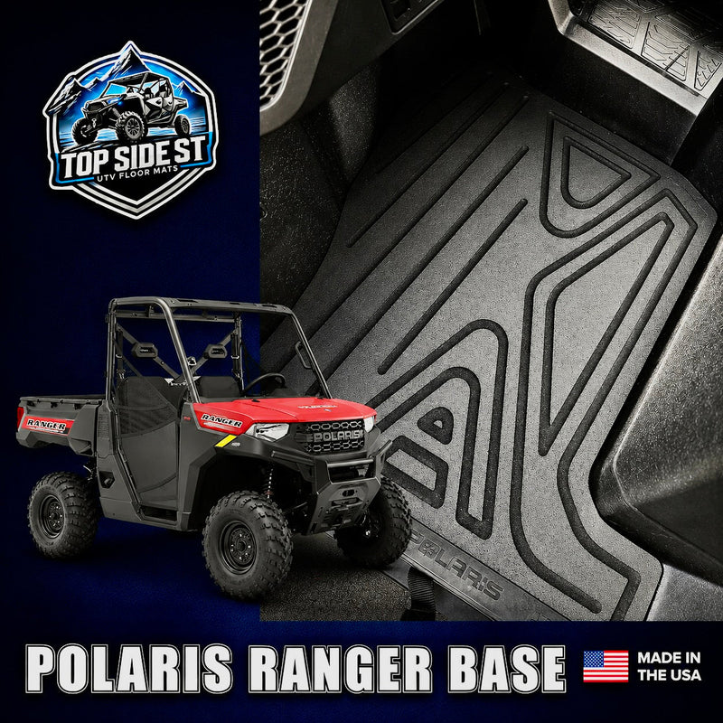 Load image into Gallery viewer, Polaris Ranger 1000 Non XP HD 9mm Rubber Mats (2025 to current)
