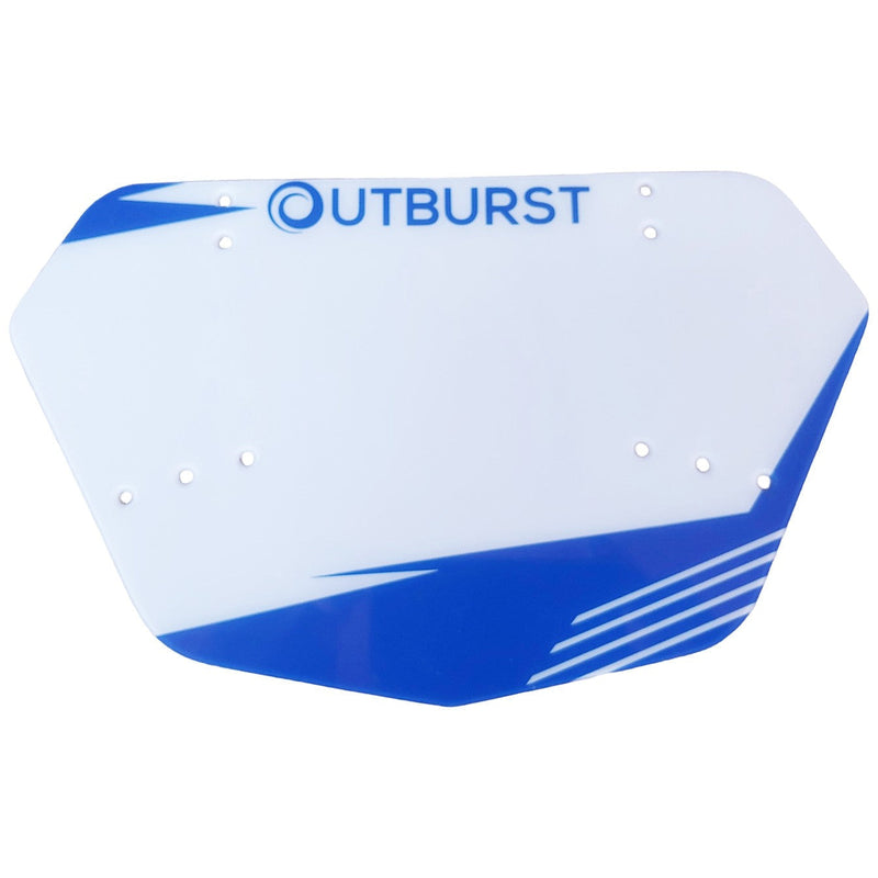 Load image into Gallery viewer, OUTBURST BMX MINI NUMBER PLATE
