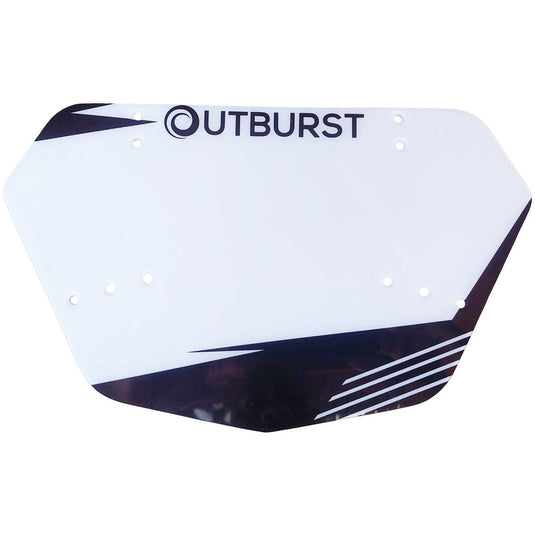 OUTBURST BMX PRO NUMBER PLATE