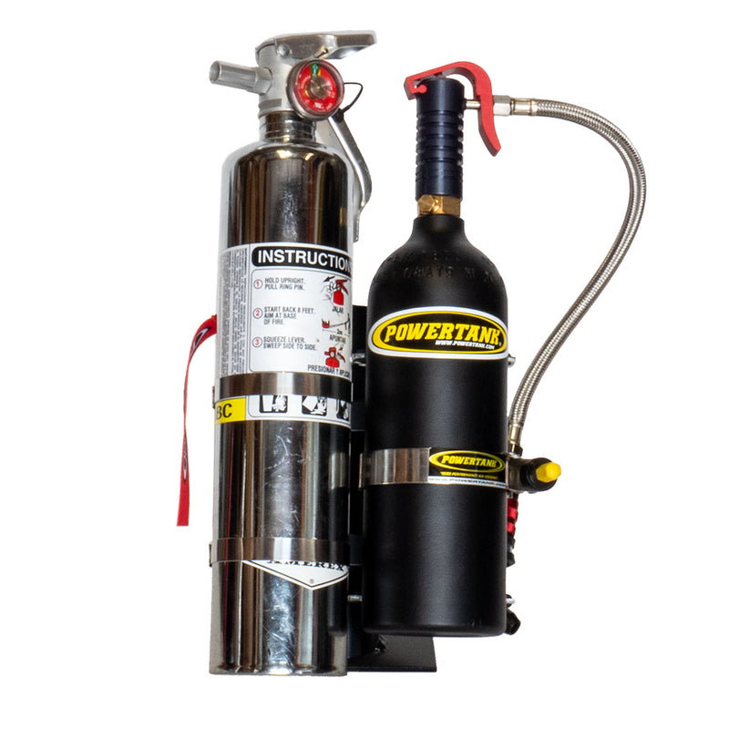 Load image into Gallery viewer, Double Barrel - Pro Eagle Edition Power Shot™ Trigger - SXS One Bottle CO2 Air Up System Power Tank
