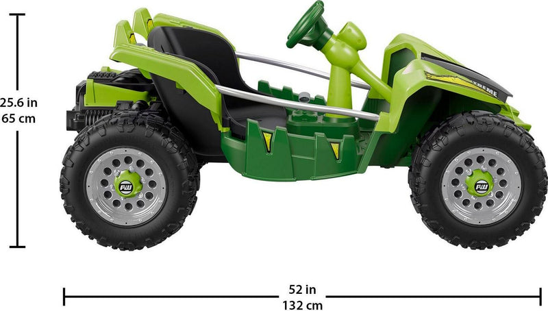 Load image into Gallery viewer, Green 12V Dune Racer Extreme Ride-On Vehicle by Power Wheels
