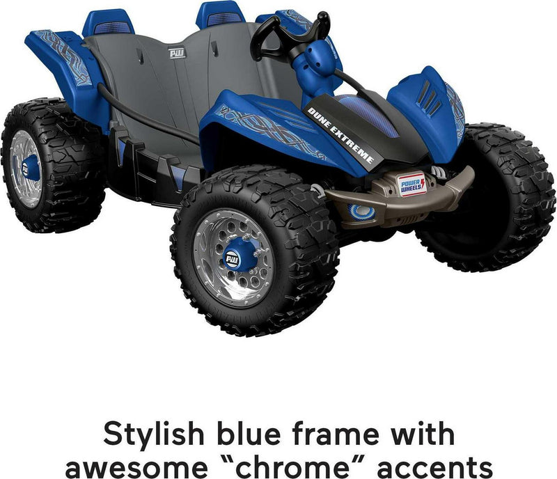 Load image into Gallery viewer, Green 12V Dune Racer Extreme Ride-On Vehicle by Power Wheels
