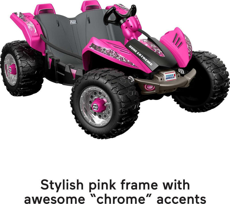 Load image into Gallery viewer, Green 12V Dune Racer Extreme Ride-On Vehicle by Power Wheels
