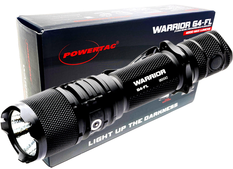 Load image into Gallery viewer, Warrior GEN4-FL- (Wide beam)-4200 Lumen Tactical Flashlight

