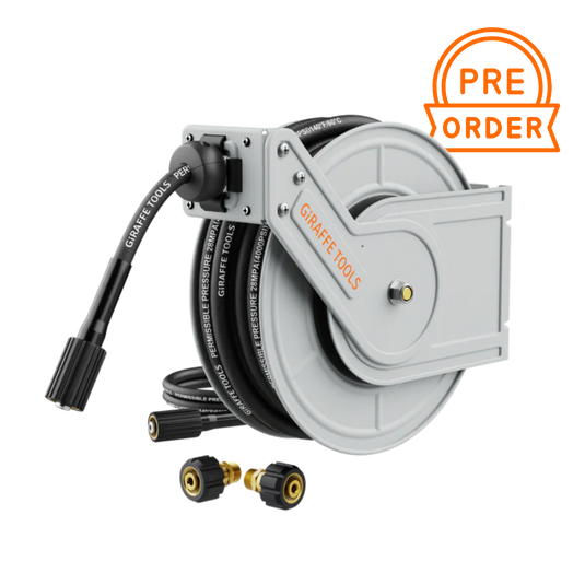 Retractable Pressure Hose Reel-1/4in