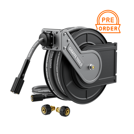 Retractable Pressure Hose Reel-1/4in