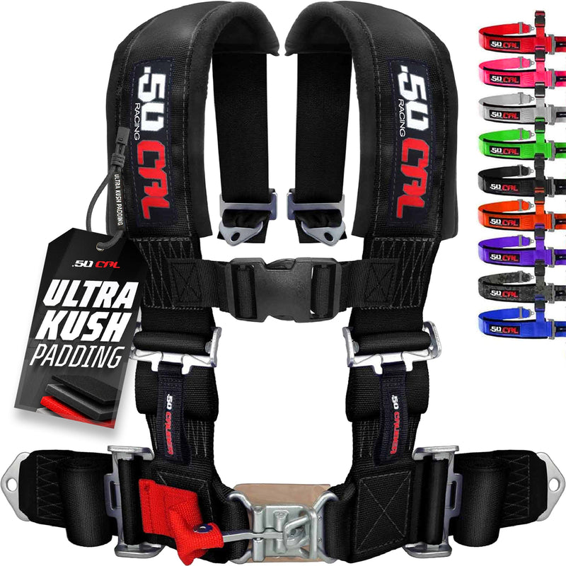 Load image into Gallery viewer, 2" 4 Point Racing Harness – Pro Series Race Latch | 50 Caliber Racing
