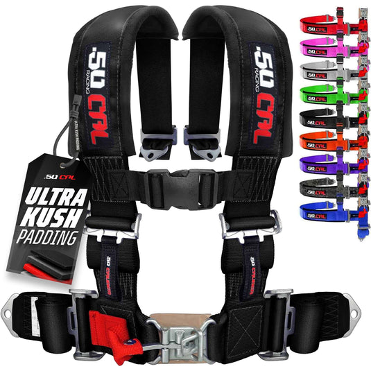 Pro Series 3" 4 point Latch Harness 50 Caliber Racing