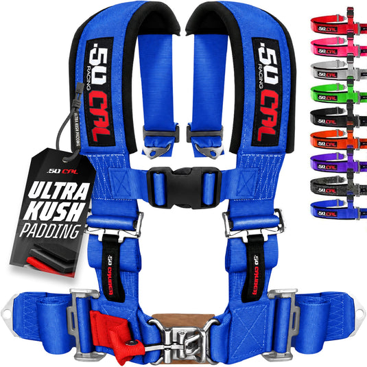 2" 4 Point Racing Harness – Pro Series Race Latch | 50 Caliber Racing