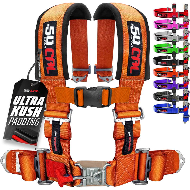 Load image into Gallery viewer, Pro Series 3" 4 point Latch Harness 50 Caliber Racing
